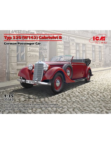 Typ 320 (W142) Cabriolet B, German Passenger Car 