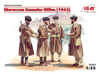 Moroccan Goumier Rifles(1943)(4figures) 