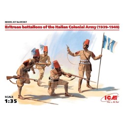 Eritrean battalions of the Italian Army (1939-1940) 4 figures 