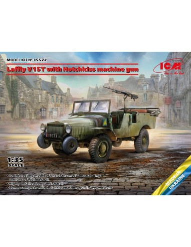 Laffly V15T with Hotchkiss machine gun 