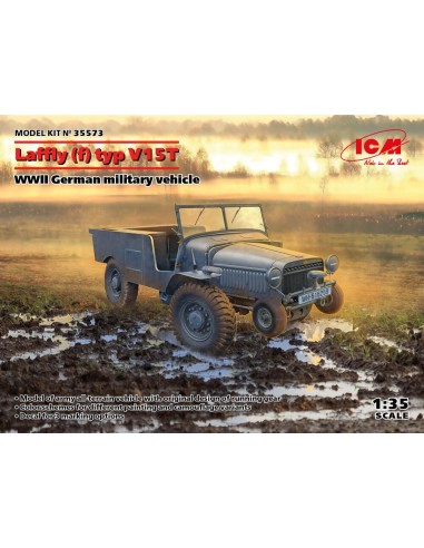 Laffly (f) typ V15T, WWII German military vehicle 