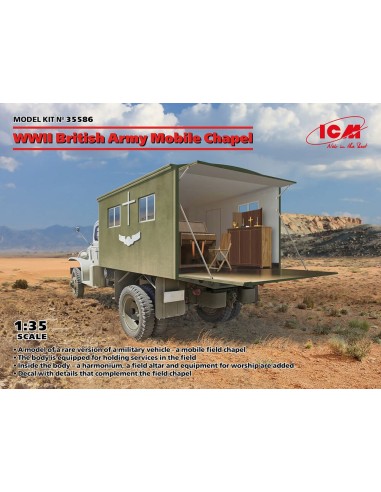 WWII British Army Mobile Chapel 