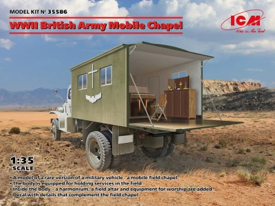 WWII British Army Mobile Chapel 
