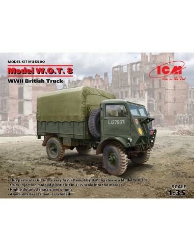 Model W.O.T.8, WWII British Truck 