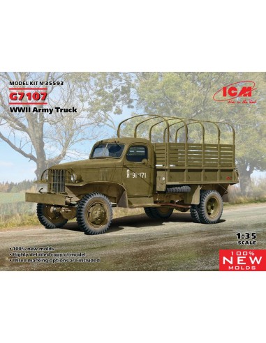 G7107, WWII Army Truck (100% new molds) 