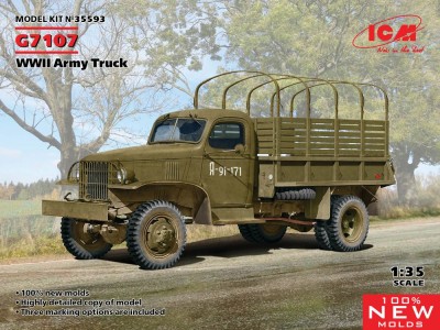 G7107, WWII Army Truck (100% new molds) 