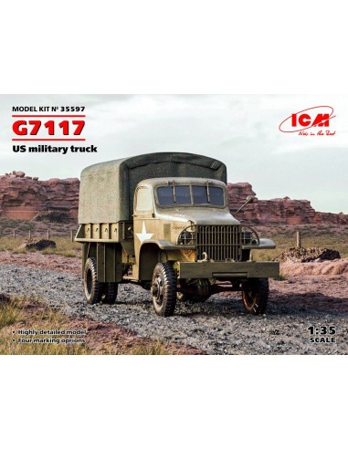 G7117, US military truck 