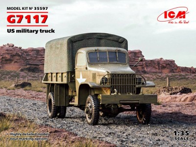 G7117, US military truck 