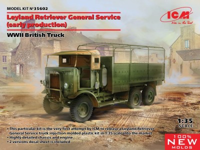 Leyland Retriever General Service (early production), WWII British Truck 