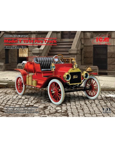 Model T 1914 Fire Truck, American Car 