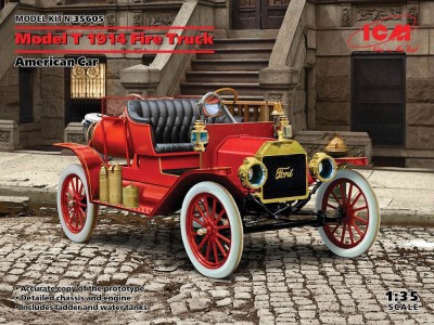 Model T 1914 Fire Truck, American Car 