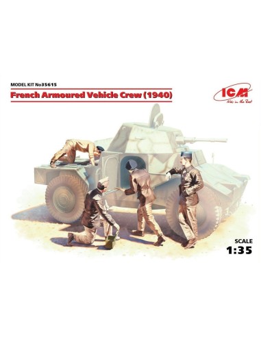 French Armoured Vehicle Crew 1940 