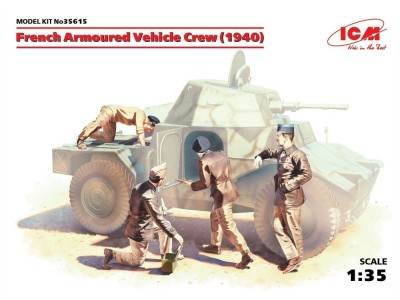 French Armoured Vehicle Crew 1940 