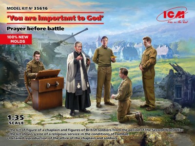 'You are important to God'. Prayer before battle (100% new molds) 