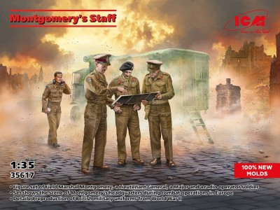 Montgomery's Staff (100% new molds) 