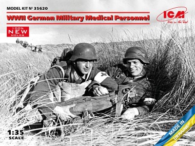 WWII German Military Medical Personnel (100% new molds) 