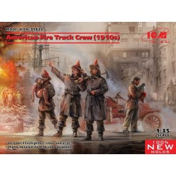 American Fire Truck Crew (1910s) (100% new molds) 