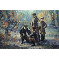 WWII Soviet Partisans (4 figures) 