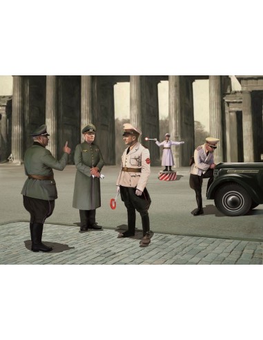 WWII German Road Police (5 figures) 