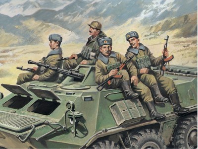 Soviet Armored Carrier Riders 