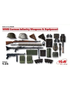 WWII German Infantry W&E 100% new molds 