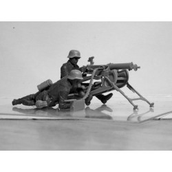 WWII German MG08 MG Team (2 figures) 