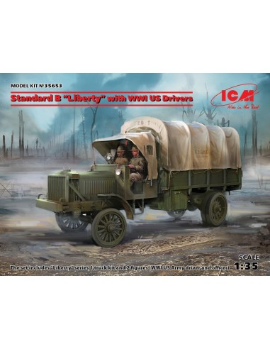 Standard B Liberty with WWI US Drivers 