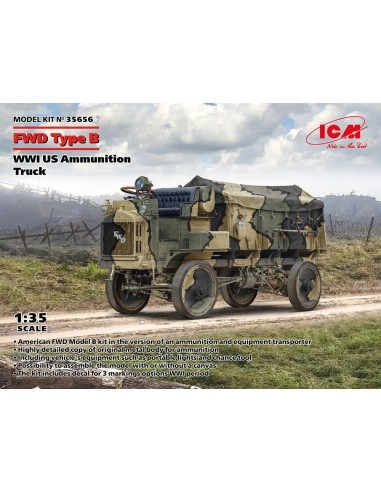 FWD Type B, WWI US Ammunition Truck 