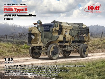 FWD Type B, WWI US Ammunition Truck 