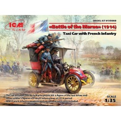 Battle of the Marne(1914),Taxi car wit French Infantry 