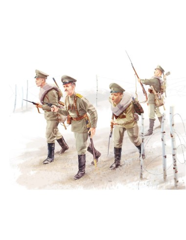 WWI Russian Infantry (4figures) 