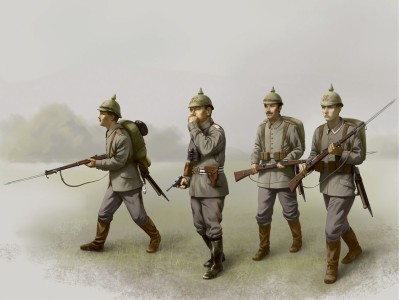 German Infantry 1914 