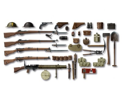 WWI British Infantry W&E 