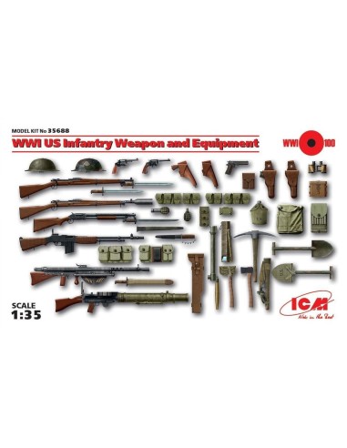 WWI US Infantry W&E 
