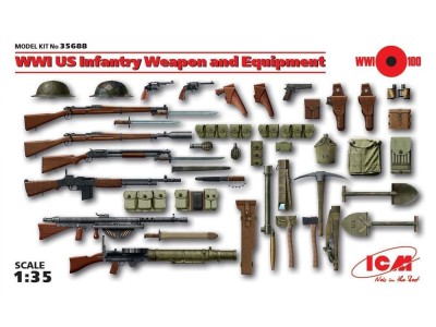 WWI US Infantry W&E 