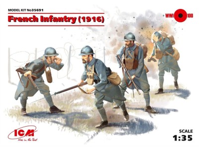 French Infantry 1916 