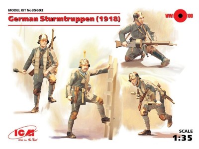 German Sturmtruppen 1918 