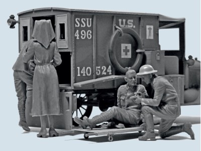 WWI US Medical Personnel 