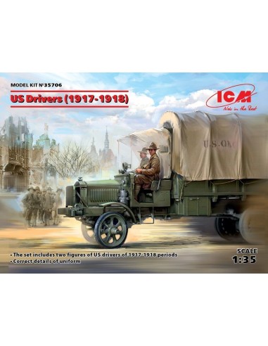US Drivers(1917-1918)(2 figures) 
