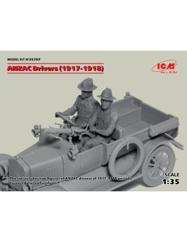 ANZAC Drivers (1917-1918)(2 figures) 