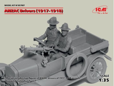 ANZAC Drivers (1917-1918)(2 figures) 