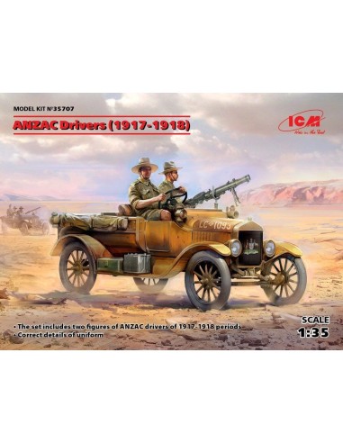 ANZAC Drivers (1917-1918)(2 figures) 