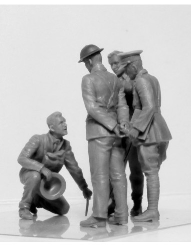 WWI British Tank Crew (4 figures) 