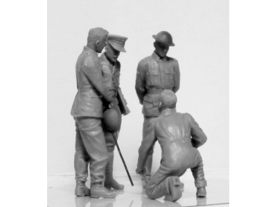 WWI British Tank Crew (4 figures) 