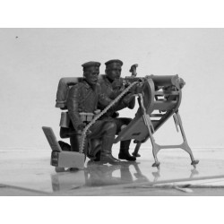 WWI German MG08 MG Team (2 figures) 