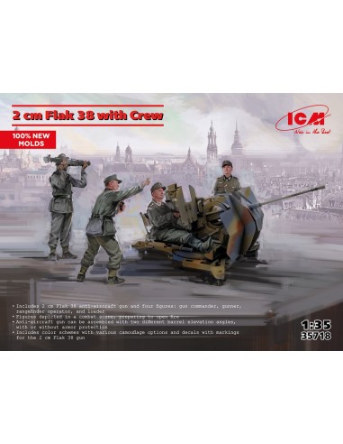 Flak 38 with Crew 