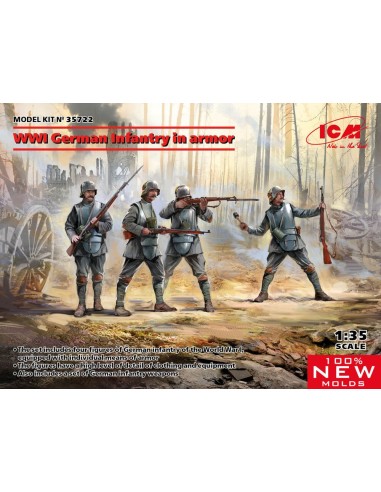 WWI German Infantry in rmor 