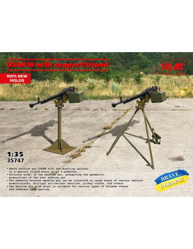DShKM with support/tripod (100% new molds) 