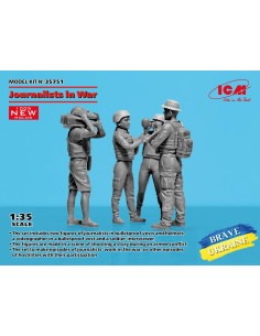 Journalists in War (4 figures) (100% new molds) 