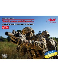 Quietly came,quietly went." Special Operations Forces of Ukraine(4 fig)new molds 